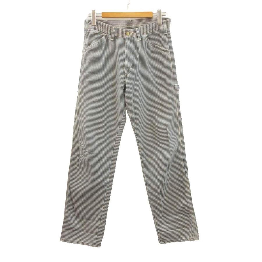 美品 Lee （リー）LM2288ペインターパンツ ヒッコリー サイズ34 Lee（リー） ヒッコリー ペインターパンツ LM2288 ネイビー W30 メンズ