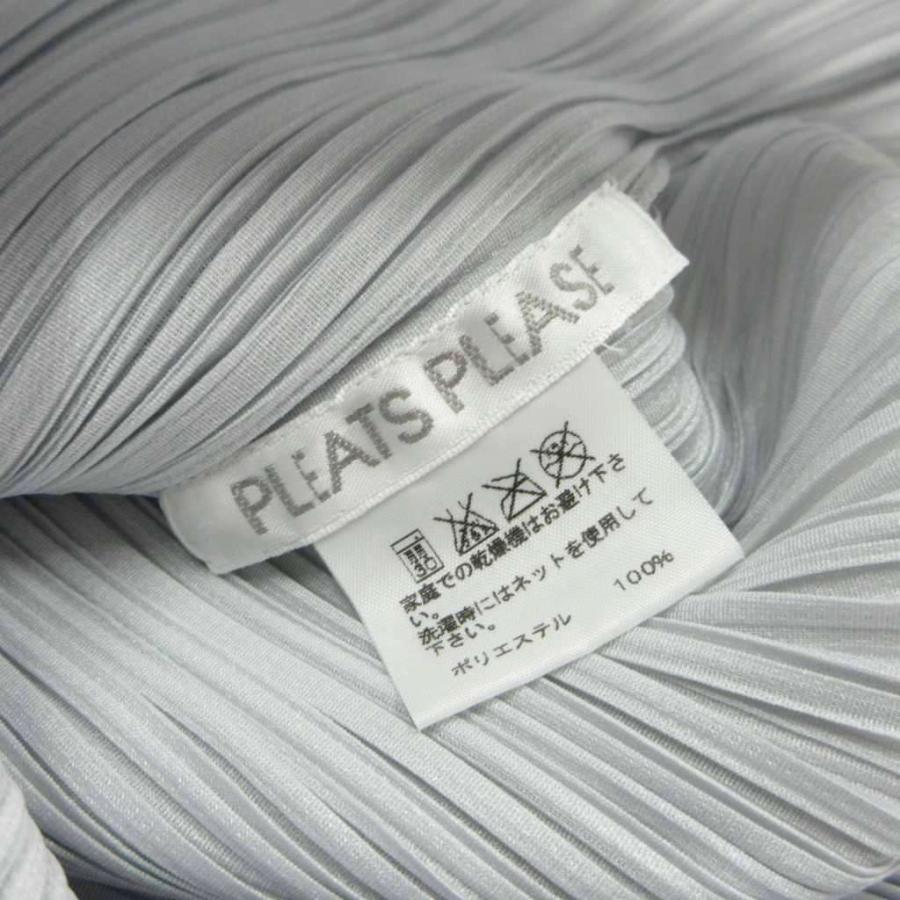 プリーツプリーズ PLEATS PLEASE ハイネック カットソー 3 ライト