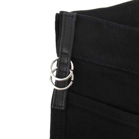 代引可 Diesel 古着 ベクトル レディース 黒 23インチ スリット ポケット フレア スキニー パンツ デニム 069ef Slandy 美品 タグ付き ディーゼル 中古 未使用品 タグ付き ディーゼル 中古 未使用品 ボトムス パンツ Dagl Tg