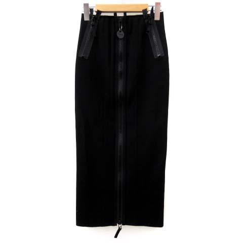 期間限定キャンペーン Diesel 中古 ディーゼル ロング 美品 Diesel 中古 ディーゼル Diesel 美品 古着 ベクトル レディース Fk3229 25 ブラック 黒 ストレッチ フロントジップ タイト ロングスカート スカート