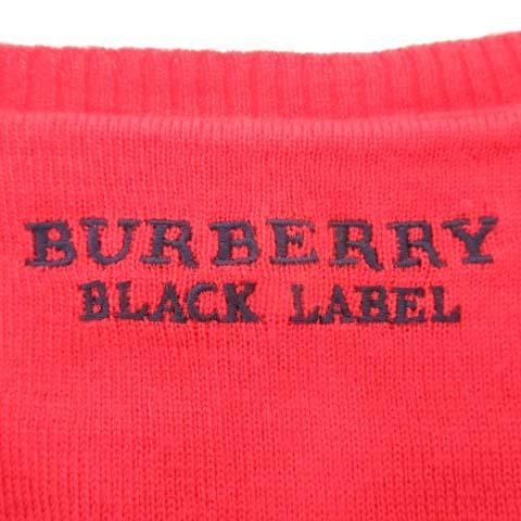 中古 バーバリーブラックレーベル BURBERRY BLACK LABEL セーター V 
