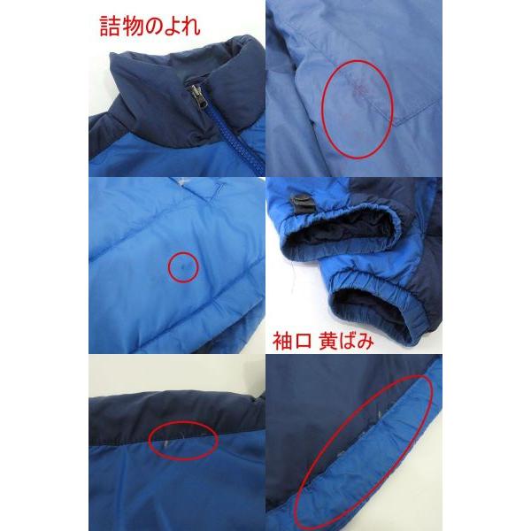 ザノースフェイス THE NORTH FACE 子供服 ダウンジャケット 600FIL ブルゾン 韓国ライセンス アウトドアウエア 100 青 ブルー ■GY09 キッ｜vectorpremium｜06