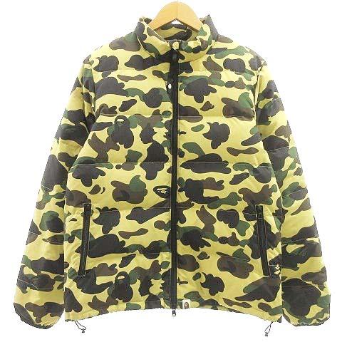 アベイシングエイプ A BATHING APE 美品 ダウンジャケット ファースト 