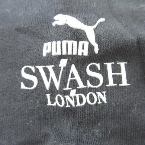 プーマ PUMA SWASH LONDON Ｔシャツ 半袖 カットソー プリント M 黒 ブラック ■GY09 レディース｜vectorpremium｜05