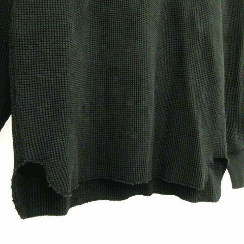 フィグベル PHIGVEL 美品 22AW HEAVY WAFFLE TOP サーマル Tシャツ 