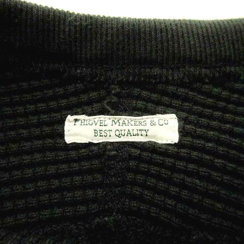 フィグベル PHIGVEL 美品 22AW HEAVY WAFFLE TOP サーマル Tシャツ 