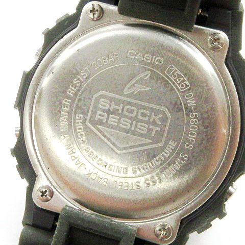 カシオジーショック CASIO G-SHOCK 復刻限定モデル スピード DW-5600FS-3JF 腕時計 デジタル ウォッチ カーキ 電池切れ  メンズ｜vectorpremium｜04