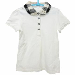 Burberry チルドレンキッズパンツ6y 116cm 花柄ロゴ