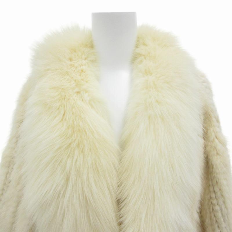 NOVESPAZIO 白　ファー　ダウン NOVESPAZIO 白ファーダウン