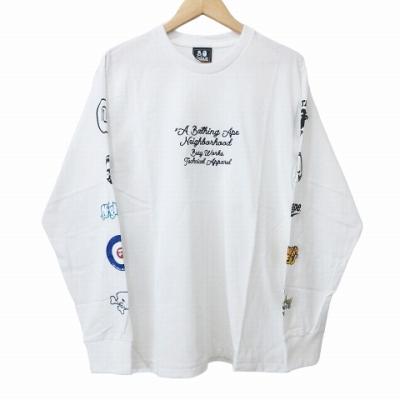 未使用品 ネイバーフッド × アベイシングエイプ Tシャツ 長袖 ロンT 
