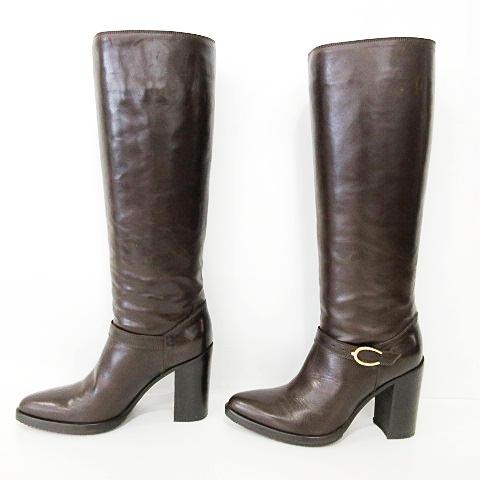 サルトル SARTORE ジョッキー ブーツ ロング レザー チャンキー