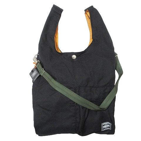 【新品未使用タグ付】PORTER bagger CVS バッグ　ブラック 新品未使用タグ付】PORTER bagger CVS バッグブラック