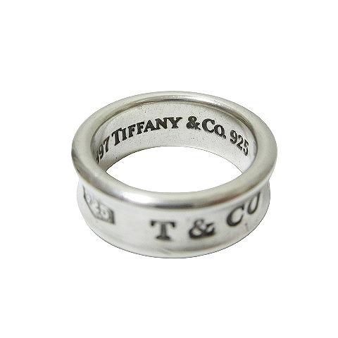 ティファニー TIFFANY & CO. ナローリング 1837 指輪 925 シルバー