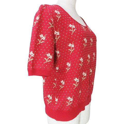 PINK HOUSE（ピンクハウス） 美品 ヴィンテージ ニット セーター 半袖