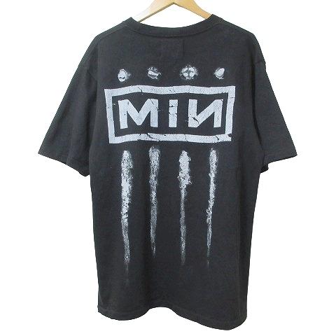 マイナス MINUS 美品 BOOTLEG Tシャツ NINE INCH NAILS 半袖 マイナス MINUS 美品 BOOTLEG Tシャツ NINE INCH NAILS 半袖