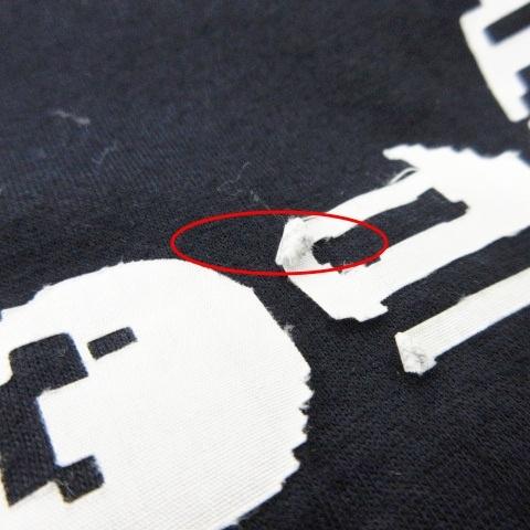 PRADA（プラダ） PRADA 15SS Tシャツ 半袖 切替 プリント ボーダー