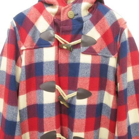 ビューティービースト チェック ダッフルコート アウター ウール IH136