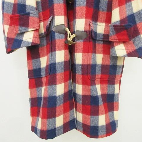 ビューティービースト チェック ダッフルコート アウター ウール IH136