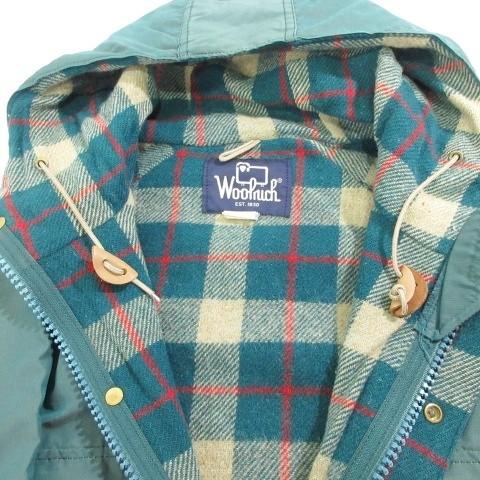 ウールリッチ WOOLRICH 80s マウンテンパーカー チェック柄ウール