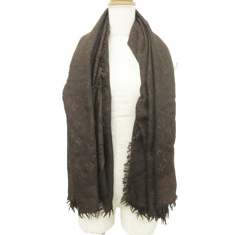 LOUIS VUITTON（ルイ・ヴィトン） モノグラム ショール フリンジ