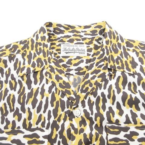 WACKO MARIA ワコマリア 美品 18AW オープンカラー シャツ 長袖 