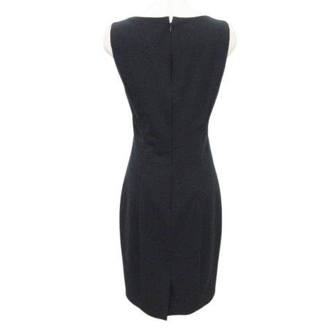 theory（セオリー） 美品 ノースリーブ ワンピース ひざ丈 無地 01