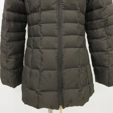MONCLER モンクレール 茶タグ ダウンジャケット 総ロゴ アウター MONCLER モンクレール 茶タグ ダウンジャケット 総ロゴ アウター