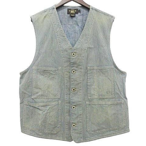 ダブルアールエル RRL WABASH VEST ベスト ウォバッシュ ストライプ