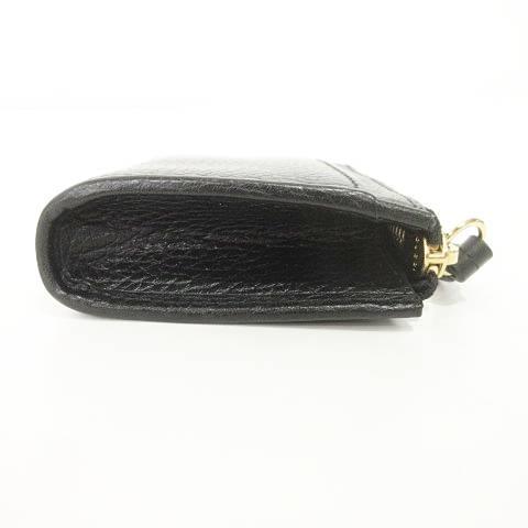GUCCI グッチ 美品 GGマーモント ミニ ジップ ウォレット 財布 レザー