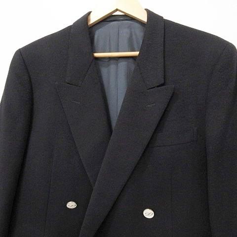 エステーデュポン S.T.DUPONT ダブル テーラード ジャケット カシミヤ
