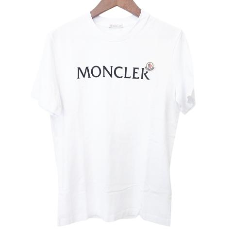 MONCLER 未使用品 モンクレール タグ付き ロゴワッペン Tシャツ