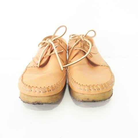 クラークス　Clarks　ワラビー　ナチュラル　美品　25.5（27センチ相当） クラークス Clarks ワラビー ナチュラル 美品 25.5（27センチ相当
