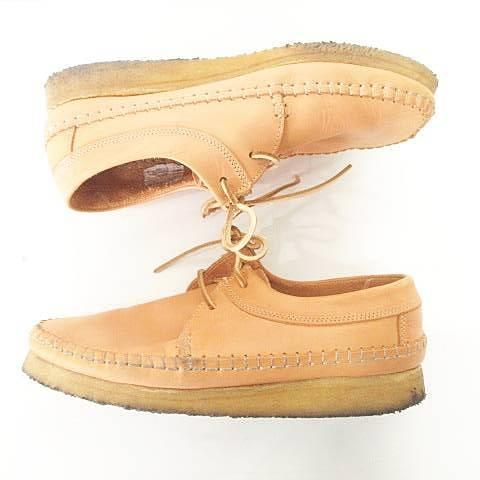 Clarks（クラークス） ワラビー シューズ ナチュラルタン レザー 靴