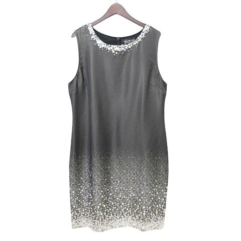 セントジョン ST.JOHN ノースリーブ ドレス ワンピース ロング  