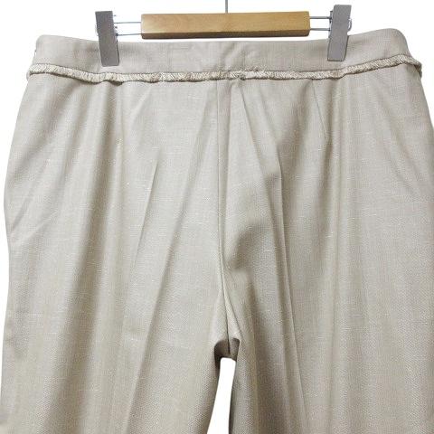未使用品 エスカーダ ESCADA タグ付き スラックス パンツ 大きいサイズ 