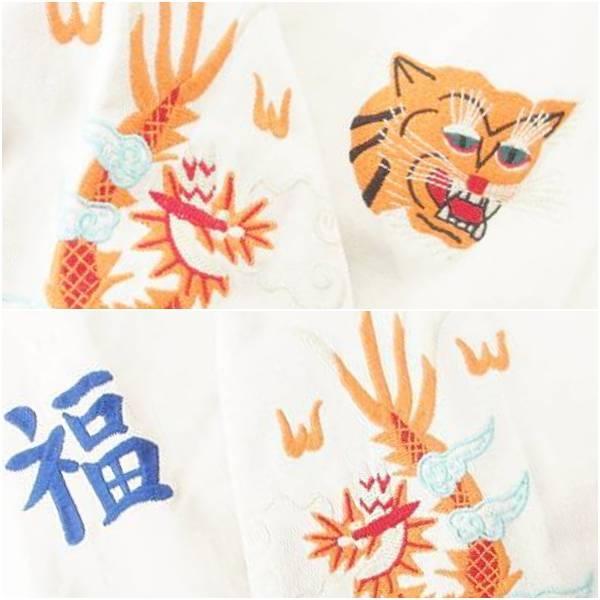 あや【美品】ヒューストン ベトジャン虎刺繍 あや【美品】ヒューストン ベトジャン虎刺繍 セール】HOUSTON