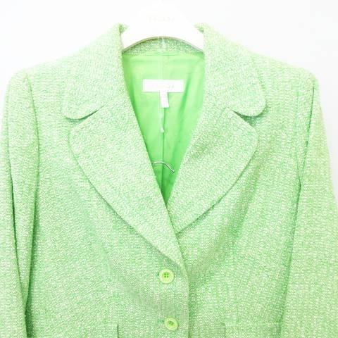 エスカーダ ESCADA 美品 スカート スーツセットアップ ツイード 46 42