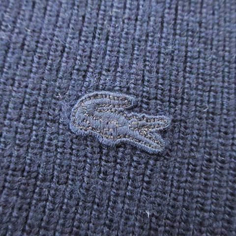 LACOSTE（ラコステ） ワニ刺繍 セーター 長袖 ニット トップス 3 S