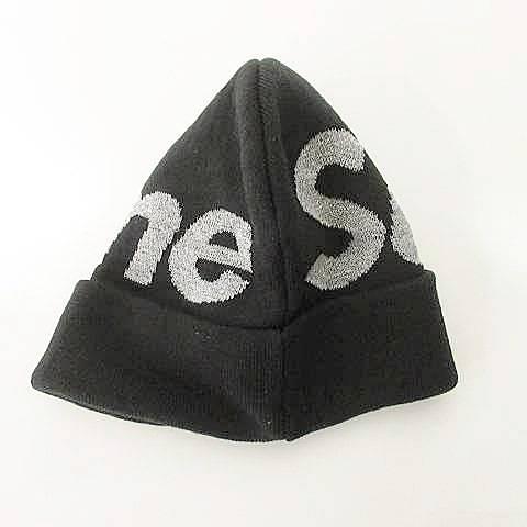 Supreme シュプリーム SUPREME 18FW 美品 big logo beanie