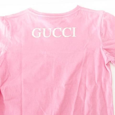 GUCCI（グッチ） 美品 BLACKCAT ロゴ 半袖 Tシャツ ネコ イタリア製