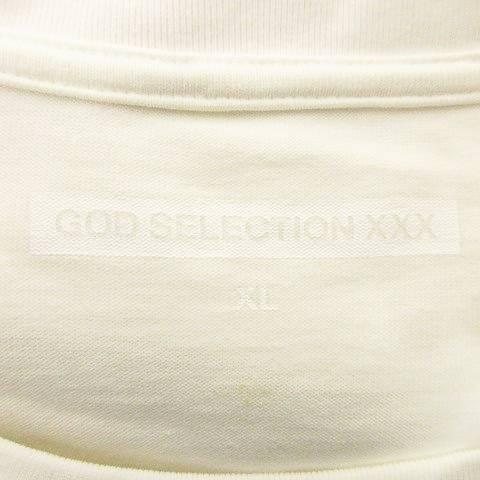 ゴッドセレクション GOD SELECTION XXX プリント Tシャツ 長袖 クルー