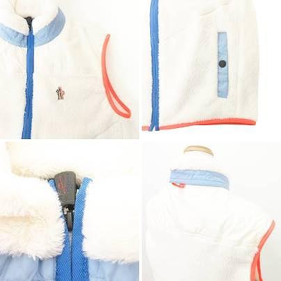MONCLER - モンクレール MONCLER 23AW GRENOBLE GILET ベスト M MONCLER（モンクレール） 美品 23AW GRENOBLE GILET フリース ベスト