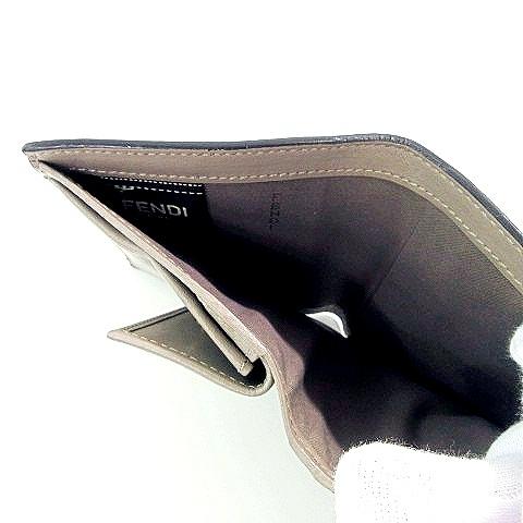 FENDI（フェンディ） エフイズ F IS 8m0387 二つ折り財布 レザー