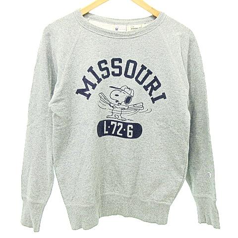 champion ランタグ　ヴィンテージスウェット　L ピーナッツ　スヌーピー champion ランタグ ヴィンテージスウェット L ピーナッツ
