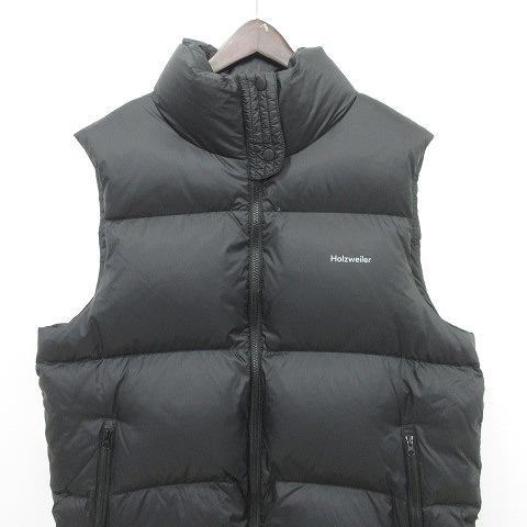 ★未使用品★ ガノッシュ ダウンベスト 黒 ホルツワイラー HOLZWEILER 美品 ダウンベスト ジャケット アウター