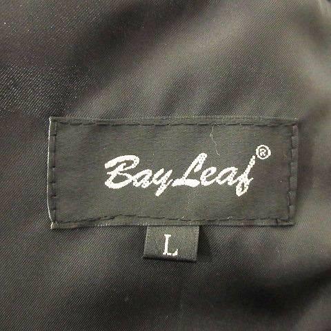 ベイリーフ BAY LEAF ラムレザー シングル コート ジャケット 革ジャン 