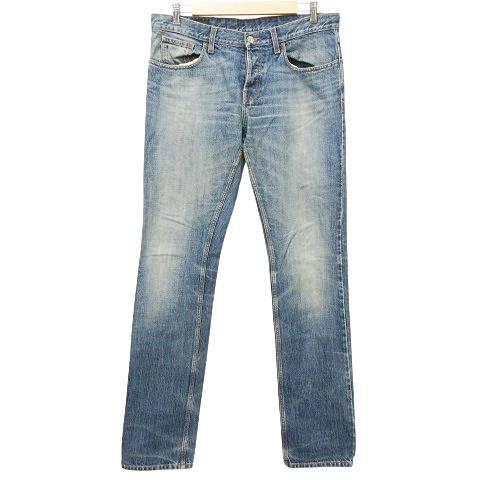 GUCCI（グッチ） デニム パンツ テーパード USED加工 ジーンズ ボタン 