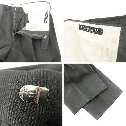 【美品】Christian Dior ディオール スーツ 麻混 AB4 M相当 美品】Christian Dior ディオール スーツ 麻混 AB4 M相当 【美品