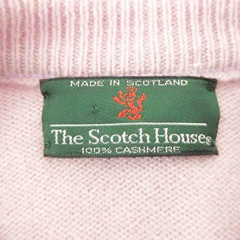 ザ スコッチ ハウス カシミヤ100% カーディガン 長袖 ニット