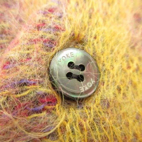 ヨーク YOKE 美品 25SS TREE JACQUARD MOHAIR CARDIGAN ツリー